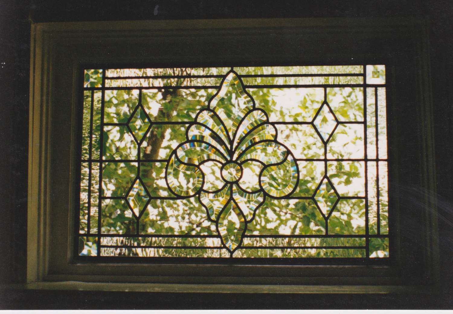 Beveled Glass Window