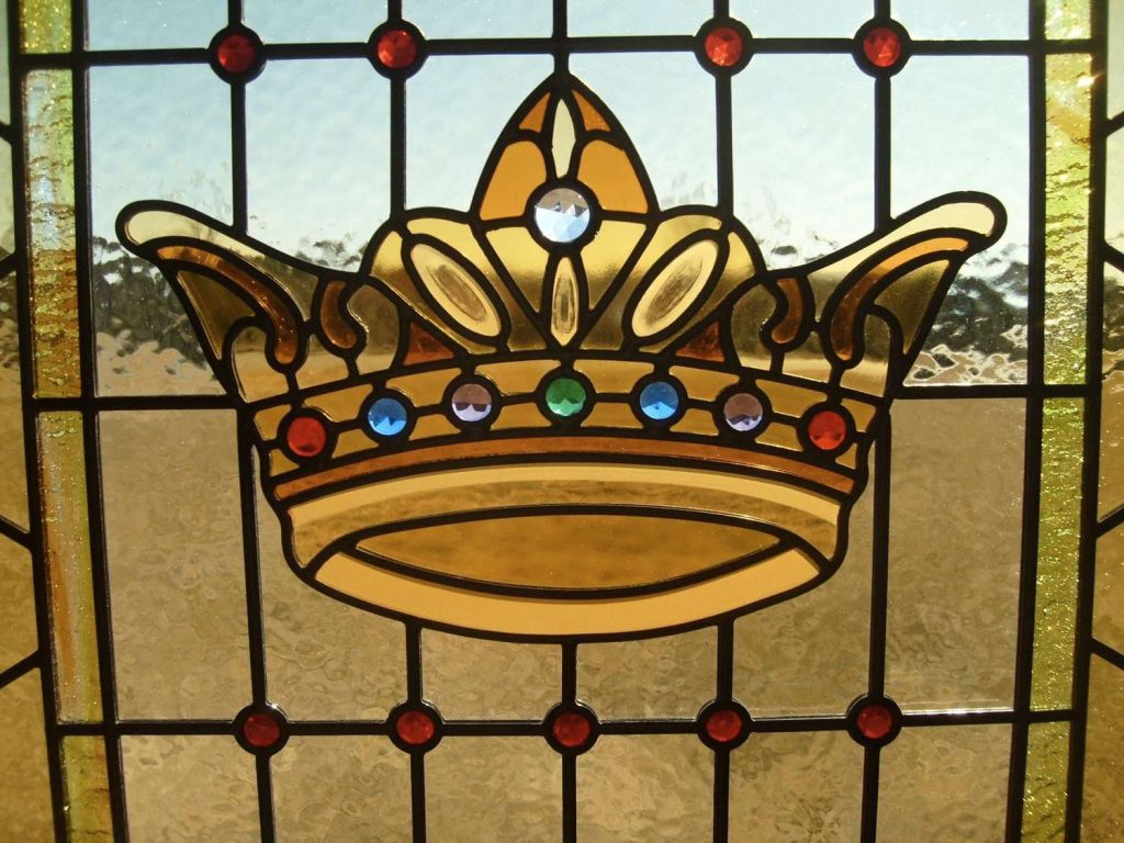 Greenwood Crown Of Jewels Watkins Stained Glass