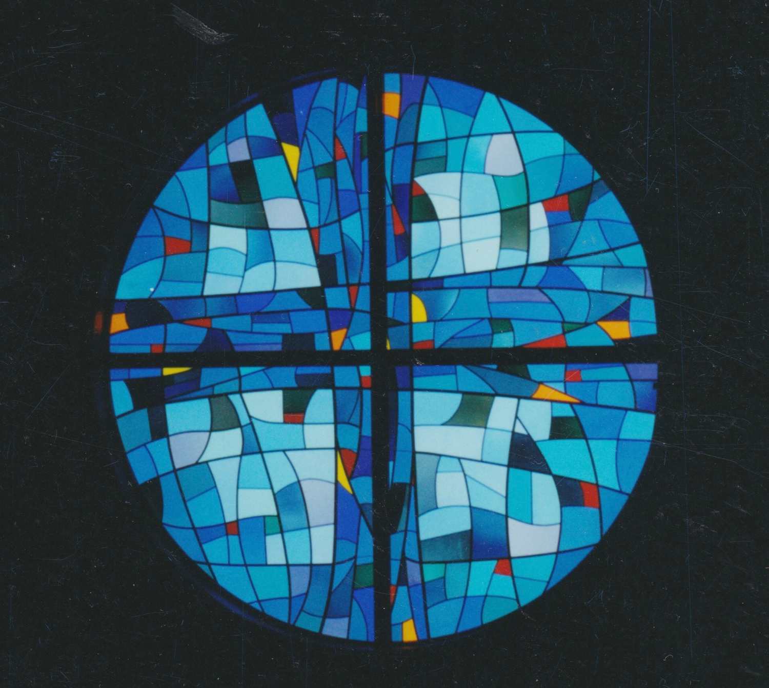 blue cross window