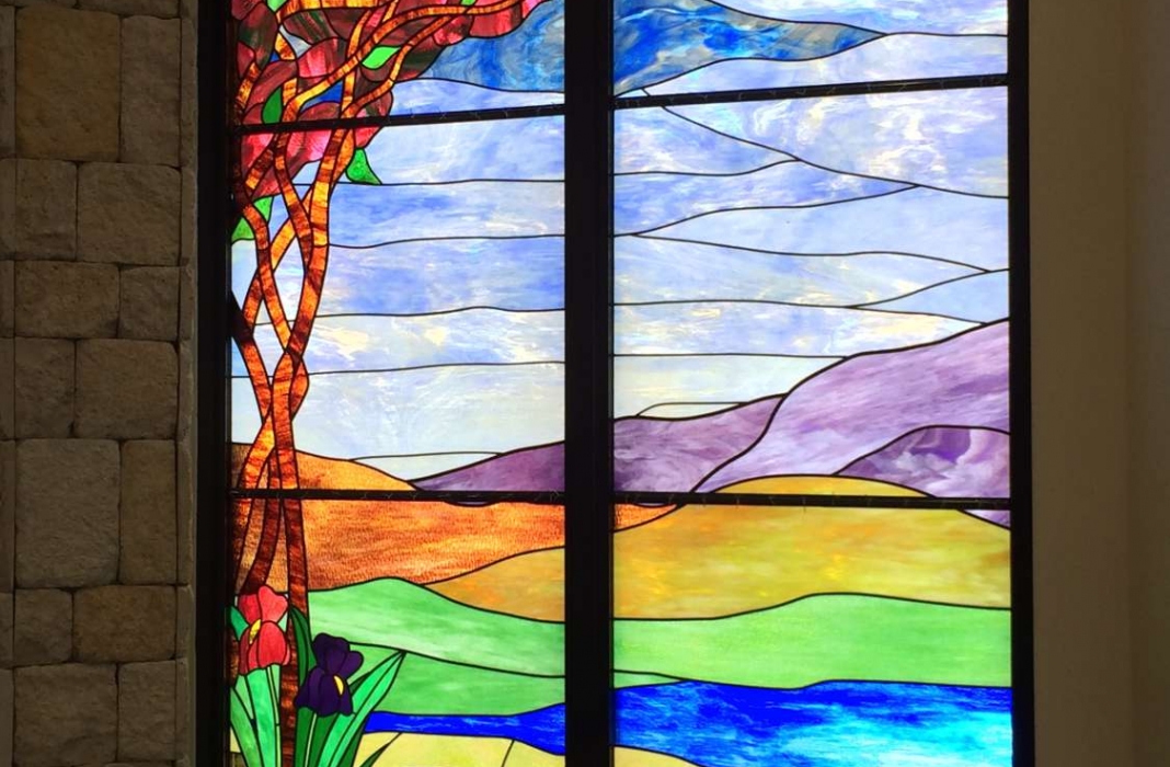 Temple Sinai Watkins Stained Glass